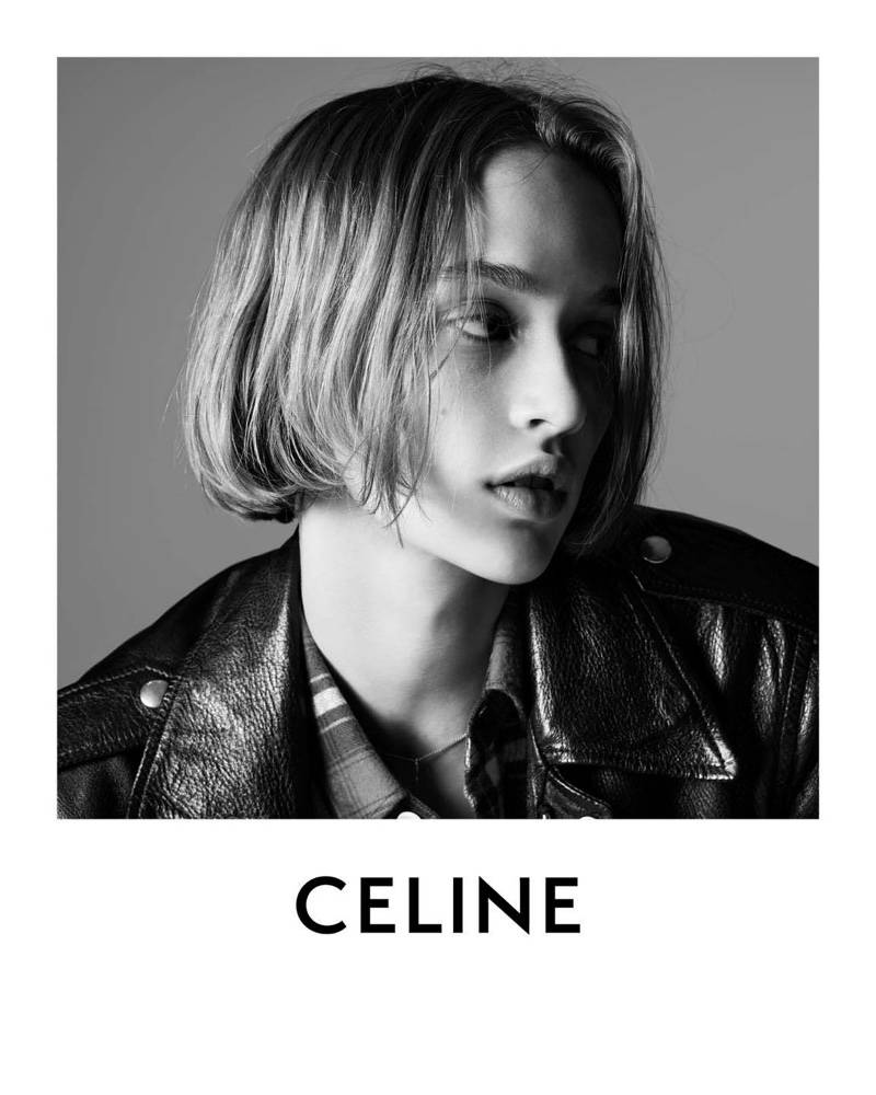 CELINE LES GRANDS CLASSIQUES CAMPAIGN FEATURING QUINN MORA